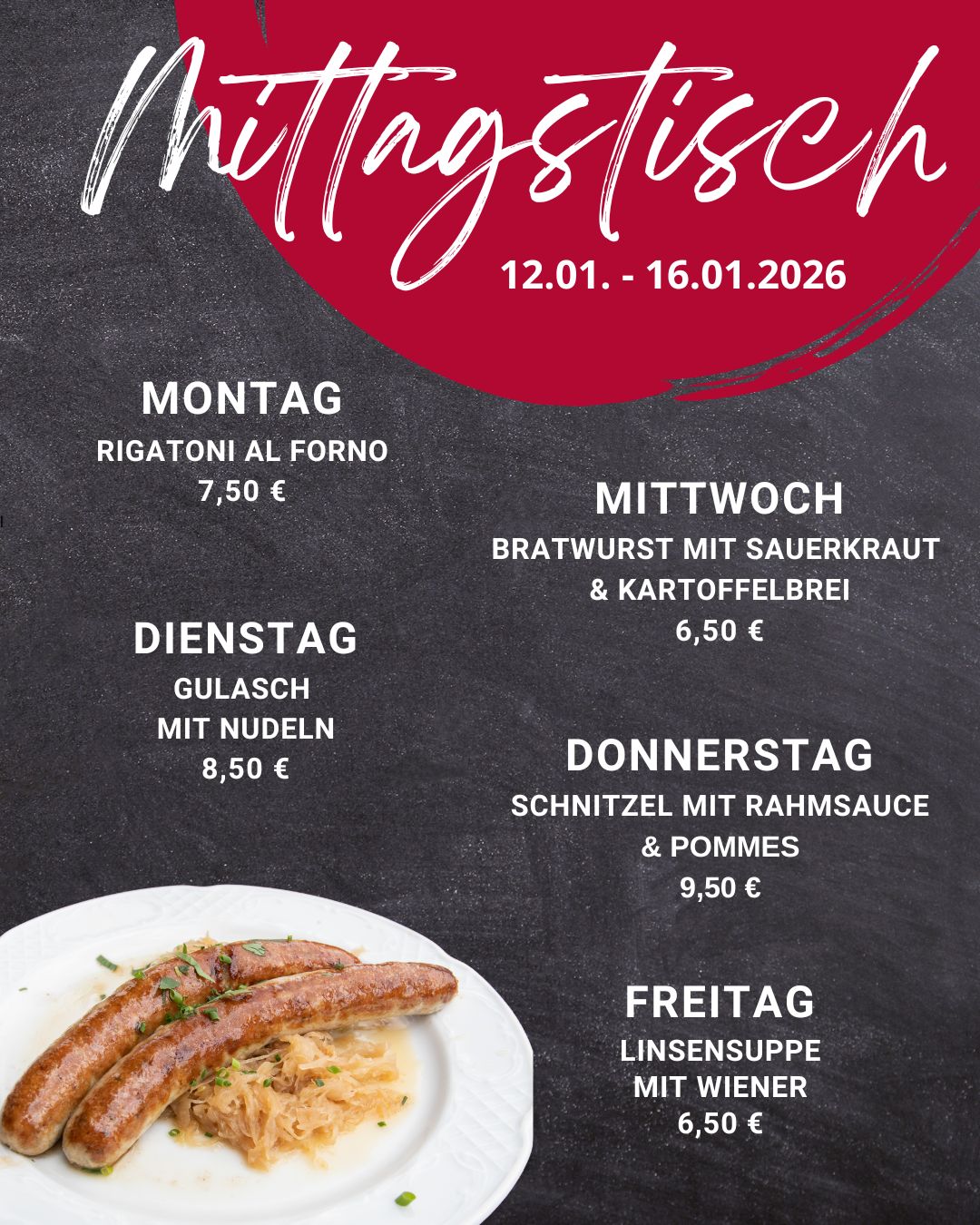 Mittagstisch Frammersbach Lohr Partenstein Spessart