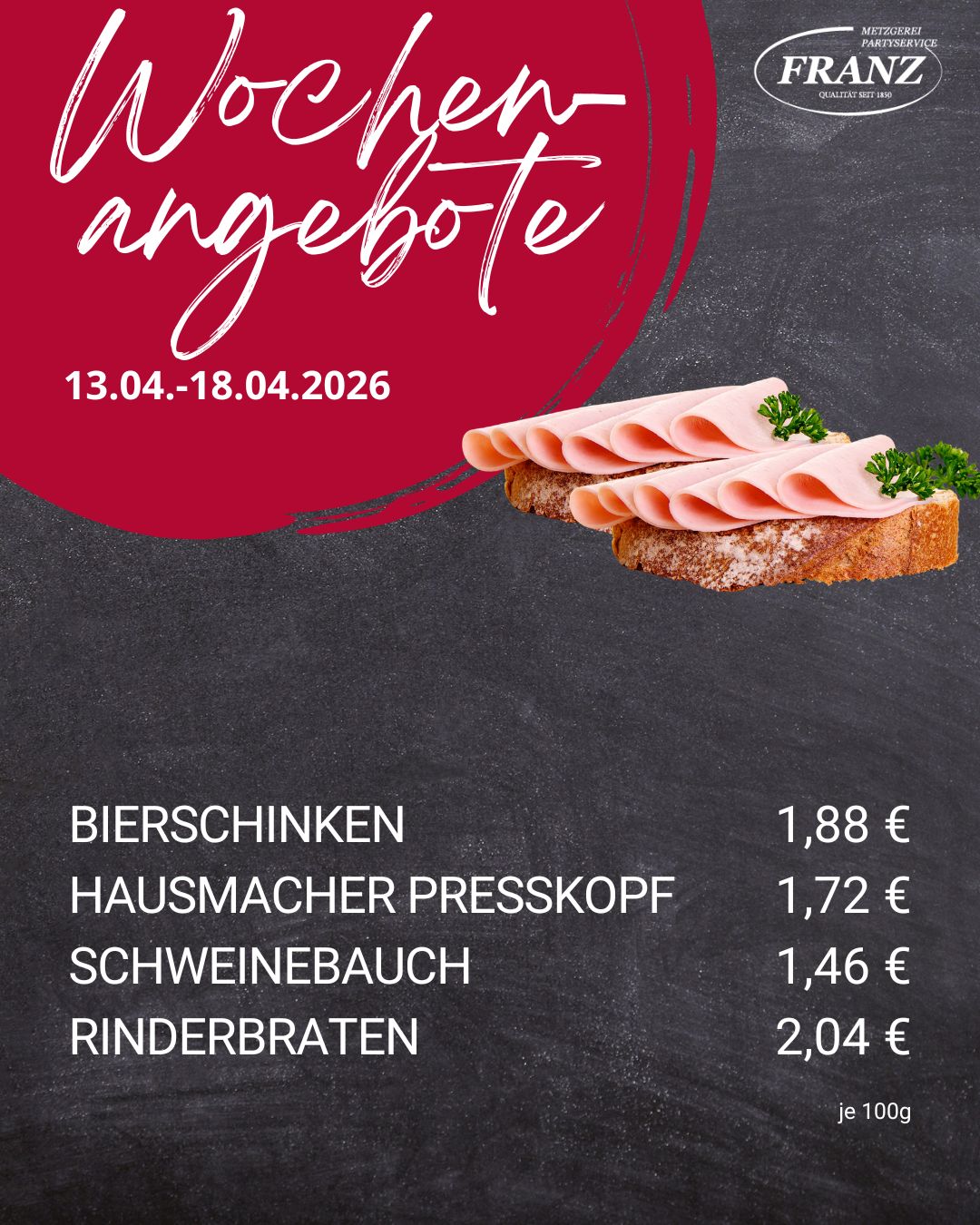 wochenangebote-metzgerei-franz-frammersbach Wochenangebote Metzgerei Frammersbach<br />