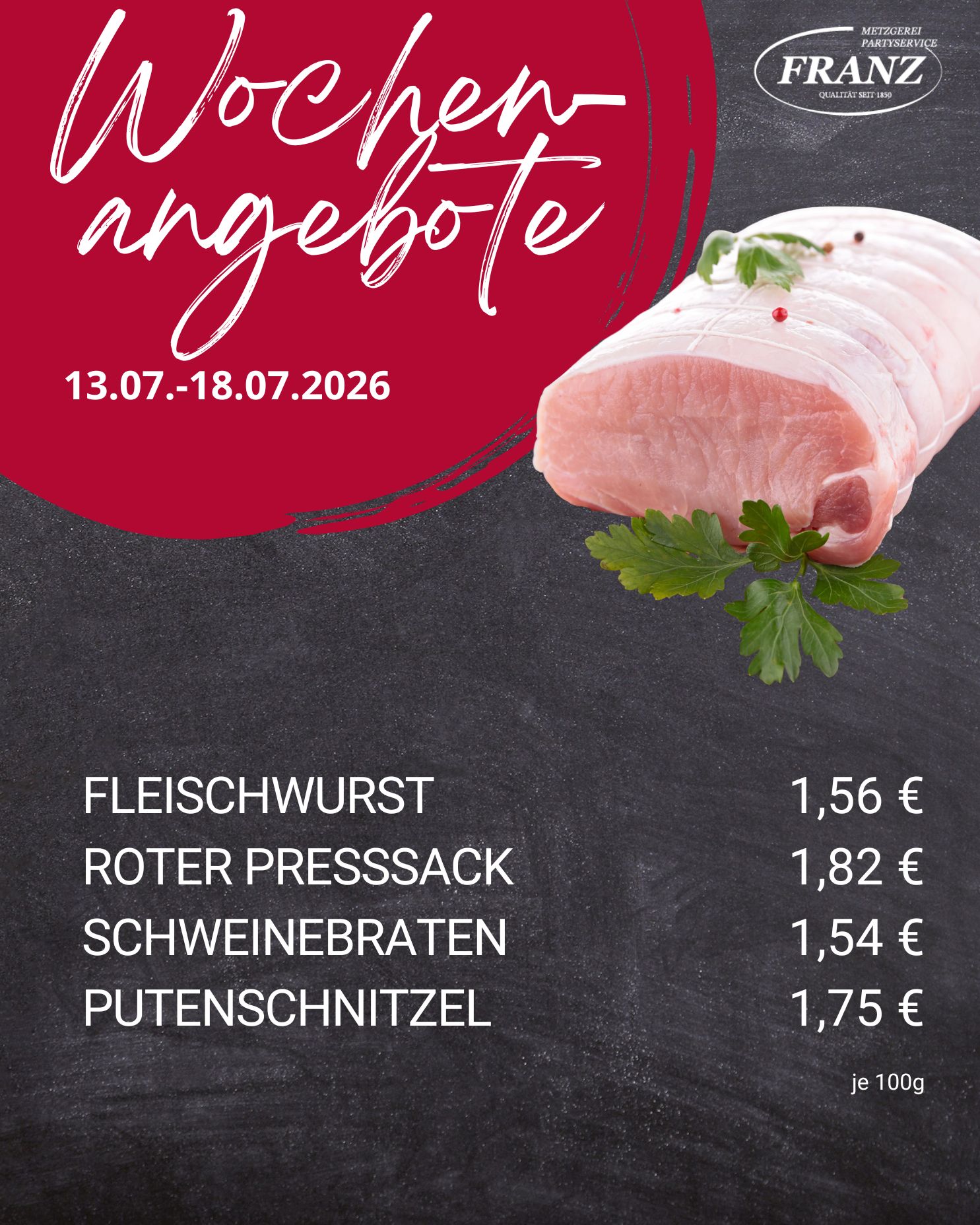 wochenangebote-metzgerei-franz-frammersbach Wochenangebote Metzgerei Frammersbach<br />